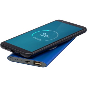 Juice 4000mAh wireless powerbank, Royal blue (Powerbanks)