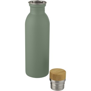 Kalix 650 ml stainless steel sport bottle, Heather green (Water bottles)