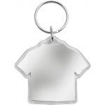 Key holder, model 'T-shirt' excl. paper, neutral (5159-21)
