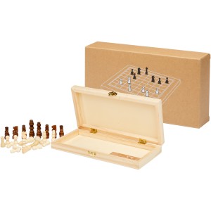 King wooden chess set, Natural (Games)