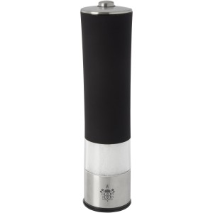 Kirkenes electric salt or pepper mill, Solid black (Metal kitchen equipments)