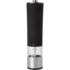 Kirkenes electric salt or pepper mill, Solid black (Metal kitchen equipments)