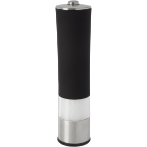 Kirkenes electric salt or pepper mill, Solid black (Metal kitchen equipments)