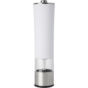 Kirkenes electric salt or pepper mill, White (Metal kitchen equipments)