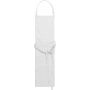 Cotton and polyester (240 gr/m2) apron Luke, white