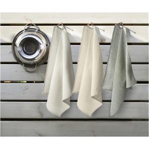 Pheebs 200 g/m2 recycled cotton kitchen towel, Heather grey (Kitchen textile)