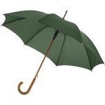 Kyle 23" auto open umbrella wooden shaft and handle, Forest green (10904809)