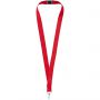 Lago lanyard with break-away closure, Red