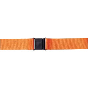 Yogi lanyard with detachable buckle, Orange (Lanyard, armband, badge holder)