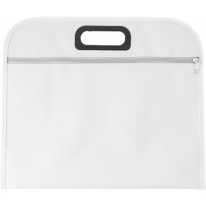 Polyester (600D) conference bag Violette, white (Laptop & Conference bags)