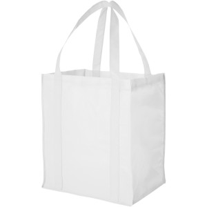 Liberty non-woven tote bag, White (Shopping bags)