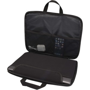 Libra 2-in-1 GRS recycled laptop case 3L, Heather Charcoal (Laptop & Conference bags)