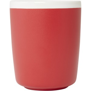 Lilio 310 ml ceramic mug, Red (Mugs)