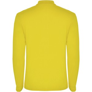 Estrella long sleeve men's polo, Yellow (Long-sleeved shirt)
