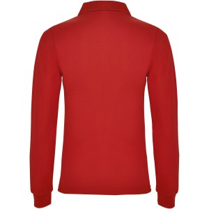 Estrella long sleeve women's polo, Red (Long-sleeved shirt)