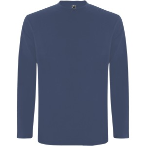 Extreme long sleeve men's t-shirt, Blue Denim (Long-sleeved shirt)
