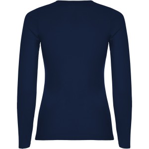 Extreme long sleeve women's t-shirt, Navy Blue (Long-sleeved shirt)