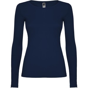 Extreme long sleeve women's t-shirt, Navy Blue (Long-sleeved shirt)