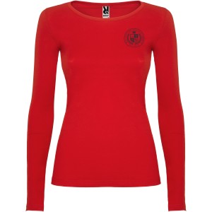 Extreme long sleeve women's t-shirt, Red (Long-sleeved shirt)