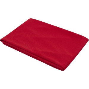 Lucas RPET sport towel 50x100 cm, Red (Towels)