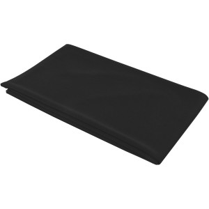 Lucas RPET sport towel 70x140 cm, Solid black (Towels)