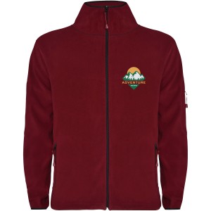 Luciane men's full zip fleece jacket, Garnet (Pullovers)