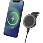 Magclick 10W wireless magnetic car charger, Solid black (12420590)