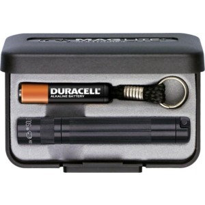 Aluminium Maglite Solitaire flashlight Ottomar, black