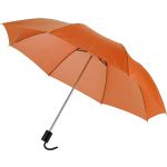 Manual foldable polyester (190T) umbrella, orange (4092-07)