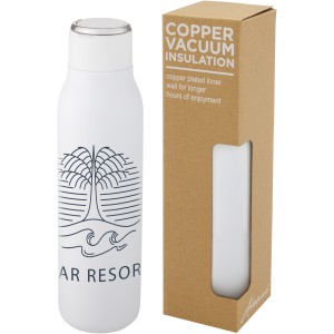 Marka 600 ml copper vacuum insulated bottle with metal loop, (Thermos)