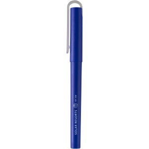 Mauna recycled PET gel ballpoint pen, Royal blue (Plastic pen)