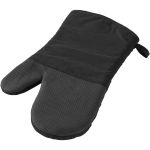 Maya cotton with rubber oven mitt, Shiny black, solid black (11260700)