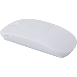 Menlo RCS recycled plastic wireless mouse, White (USB accessories)