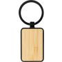 Metal keychain Brigitte, black