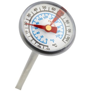 Met BBQ thermomether, Silver (Picnic, camping, grill)
