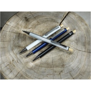 Cyrus recycled aluminium ballpoint pen, Silver (Metallic pen)