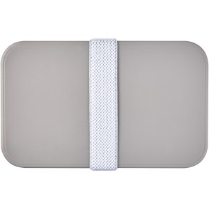 MIYO Renew double layer lunch box, Pebble grey, Ivory white (Plastic kitchen equipments)