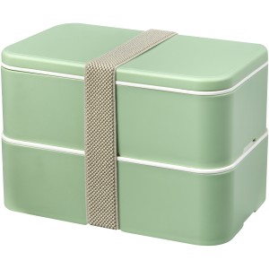 MIYO Renew double layer lunch box, Seaglass green, Seaglass  (Plastic kitchen equipments)