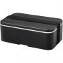 MIYO Renew single layer lunch box, Granite, Solid black