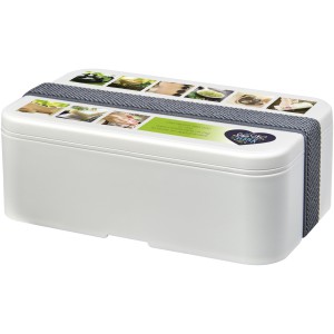 MIYO Renew single layer lunch box, Ivory white (Plastic kitchen equipments)