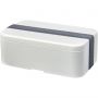 MIYO Renew single layer lunch box, Ivory white