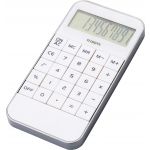 Mobile phone shaped ten digit calculator, white (1140-02)