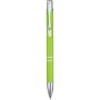 Moneta recycled aluminium ballpoint pen (blue ink), Lime