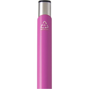 Moneta recycled aluminium ballpoint pen (blue ink), Magenta (Metallic pen)