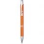 Moneta recycled aluminium ballpoint pen, Orange