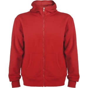 Montblanc unisex full zip hoodie, Red (Pullovers)