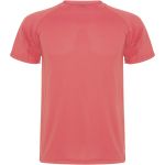 Montecarlo short sleeve kids sports t-shirt, Fluor Coral (K04252K)