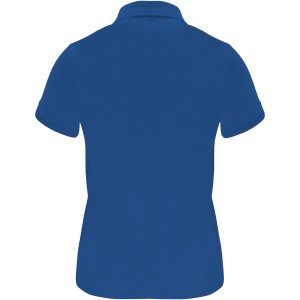 Monzha short sleeve women's sports polo, Royal (Polo short, mixed fiber, synthetic)