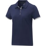 Morgan short sleeve women?s duotone polo, Navy (3811155)