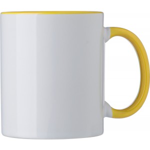 Ceramic mug Blair, yellow (Mugs)
